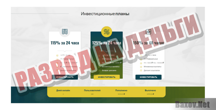 Tradelia Развод на деньги