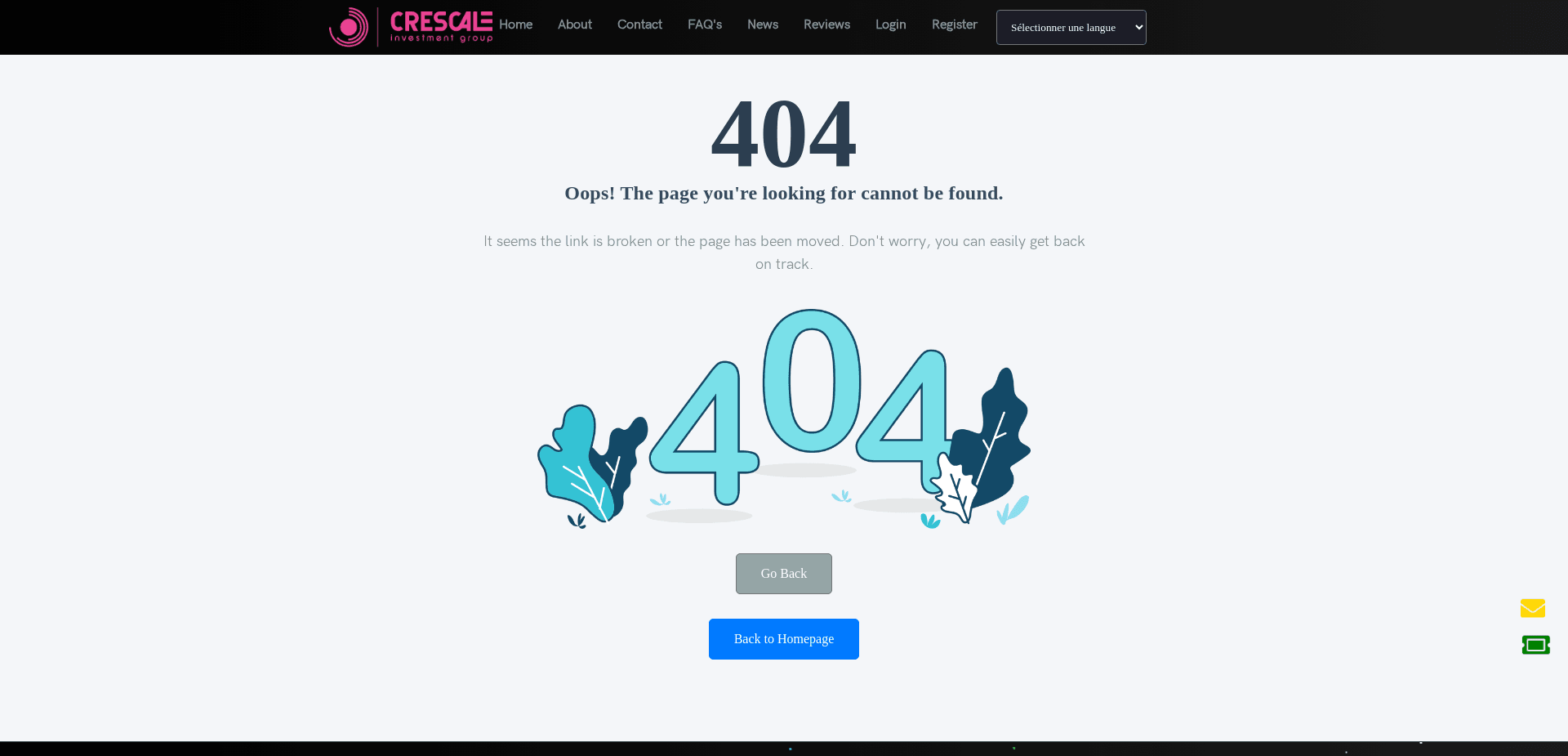 Screenshot for crescaleinvgrp.com - 1