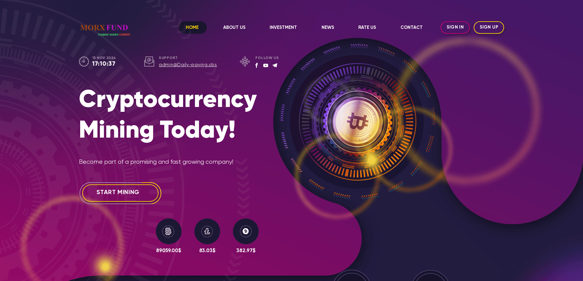 Screenshot for daily-paying.sbs - 1