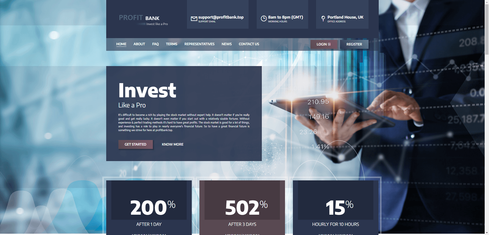 Profitbank отзывы и обзор. Развод, лохотрон или правда. Только честные и правдивые отзывы на Baxov.Net