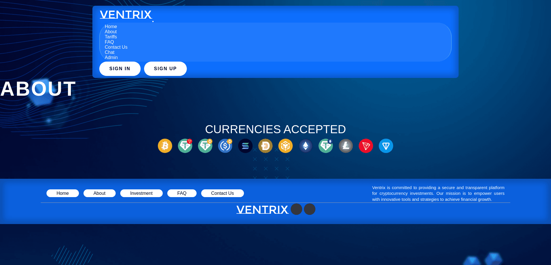 Screenshot for ventrix.top - 2