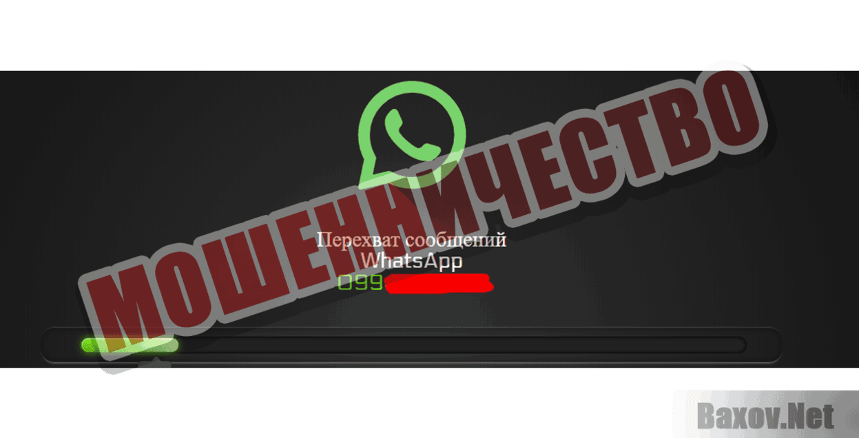 Шпион WhatsApp онлайн Мошенничество