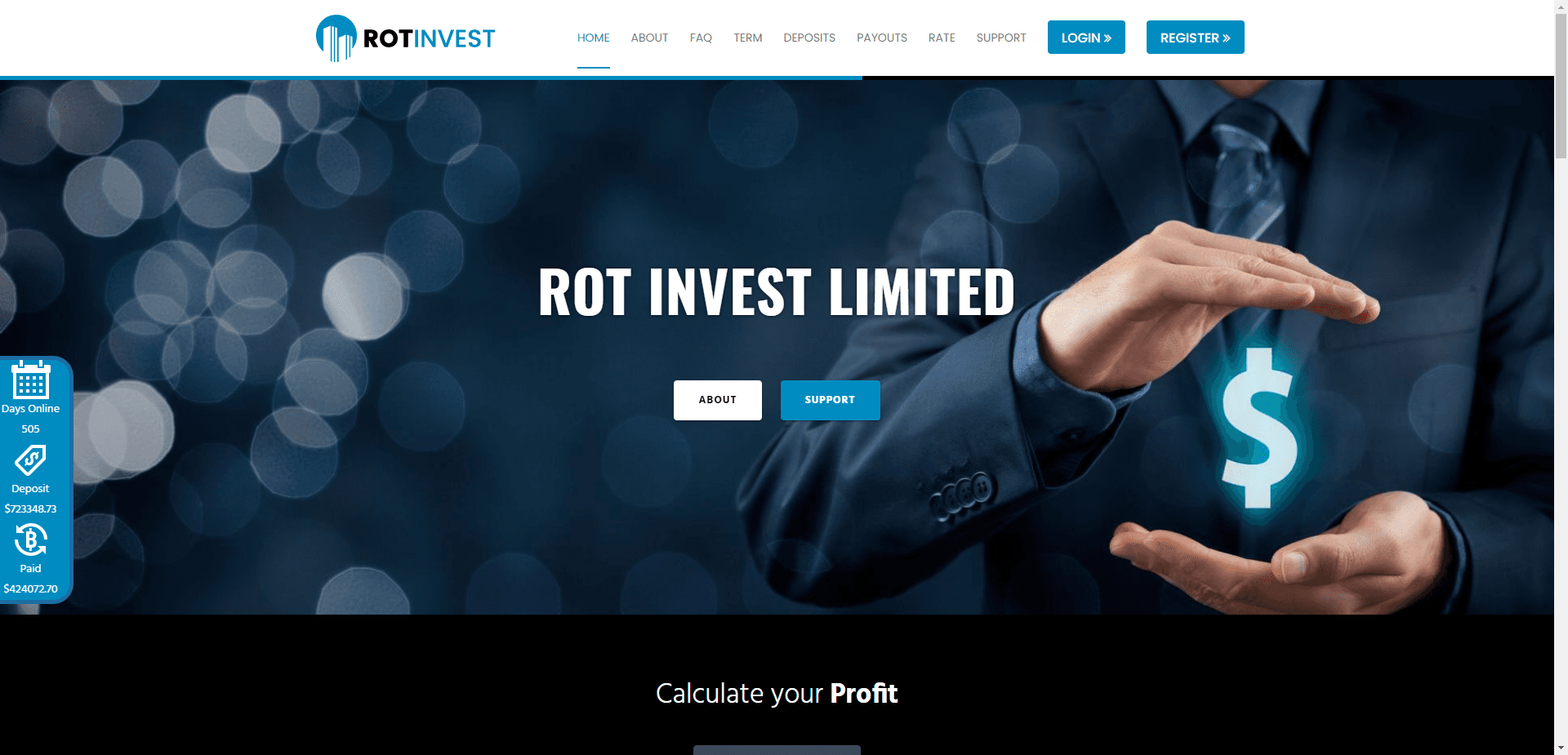 Rot Invest Ltd отзывы и обзор. Развод, лохотрон или правда. Только честные и правдивые отзывы на Baxov.Net