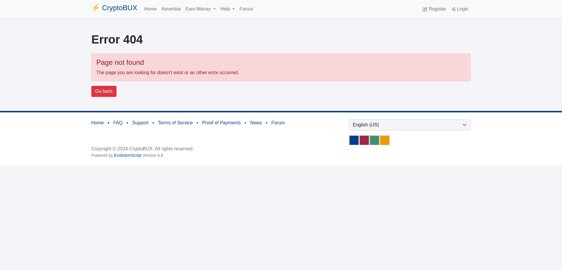 Screenshot for cryptobux.net - 3