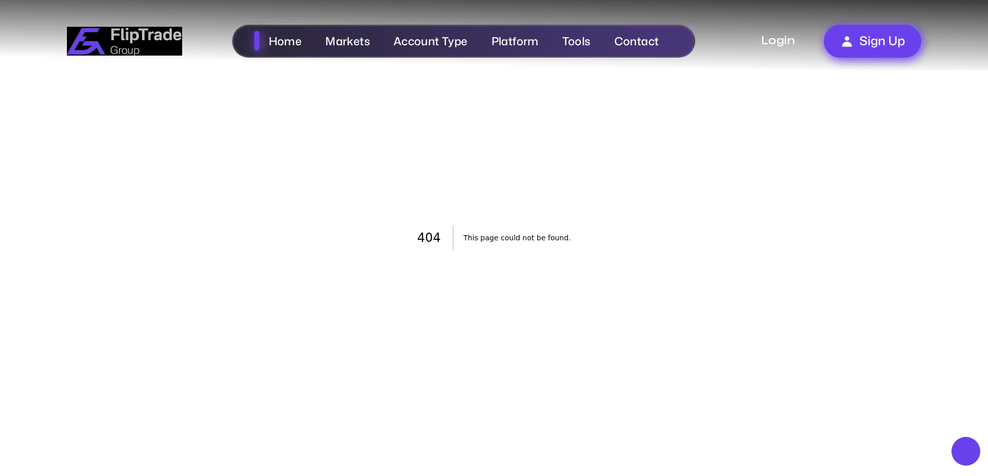 Screenshot for fliptradegroup.com - 1
