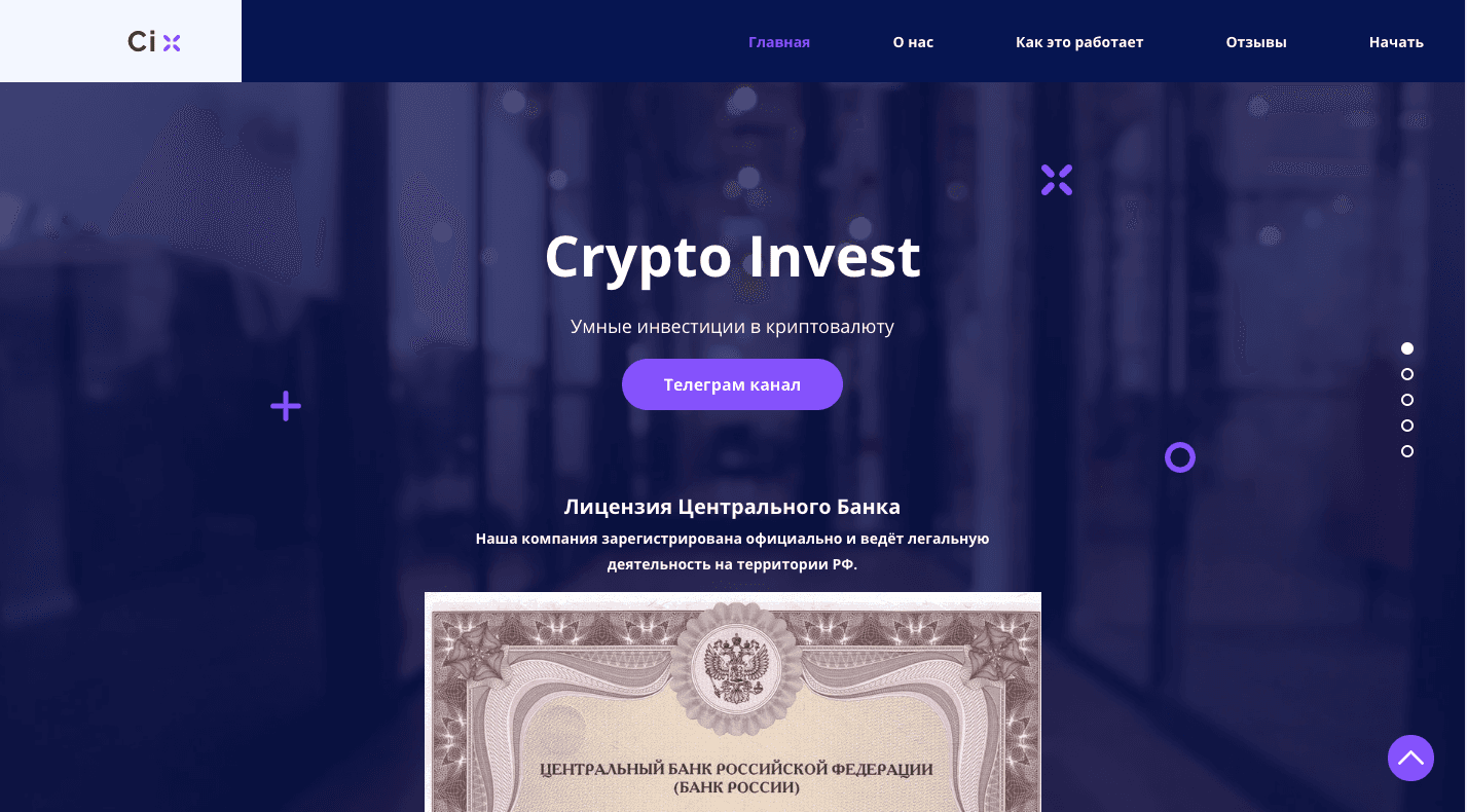Crypto Invest - Лохотрон