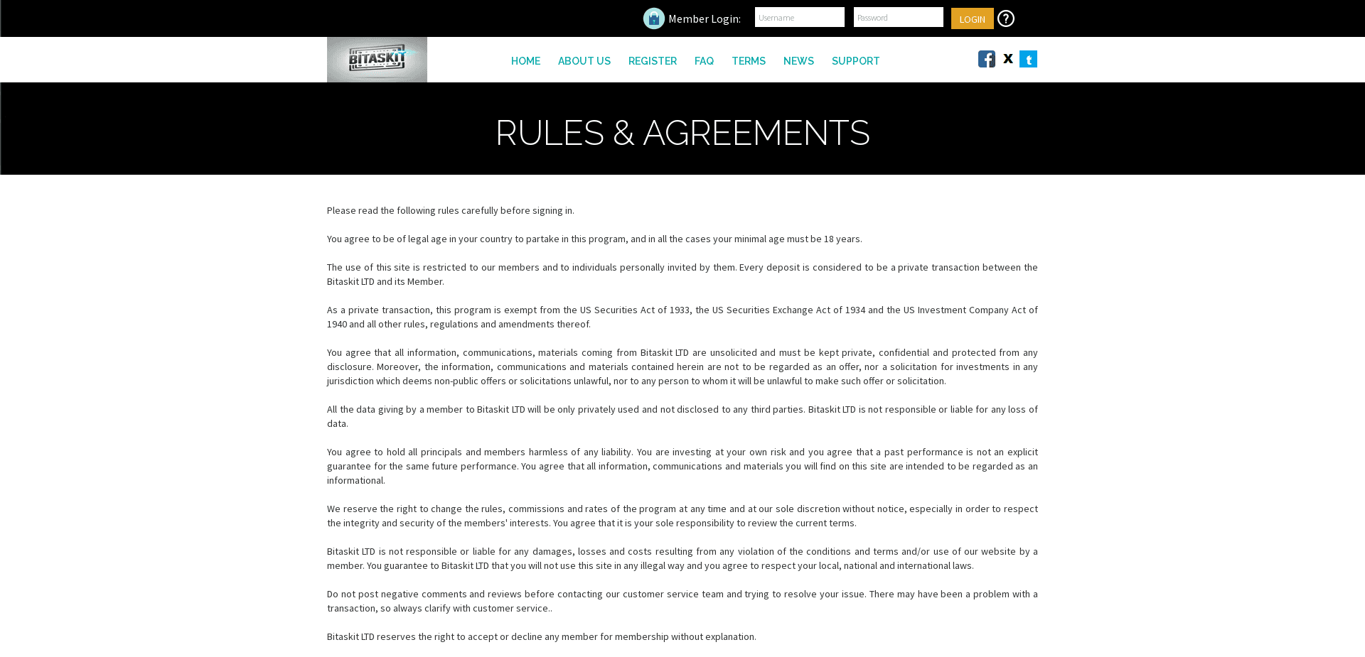 Screenshot for bitaskit.com - 0