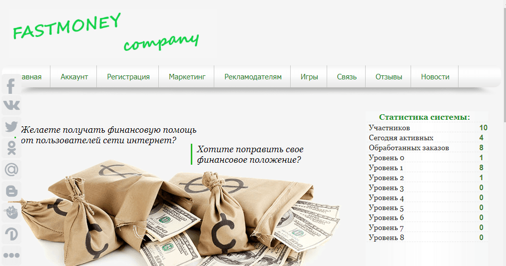 Nz-Pro или Fastmoney.Company