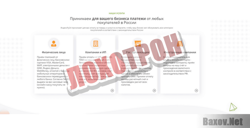 ЯндексРу24 Лохотрон