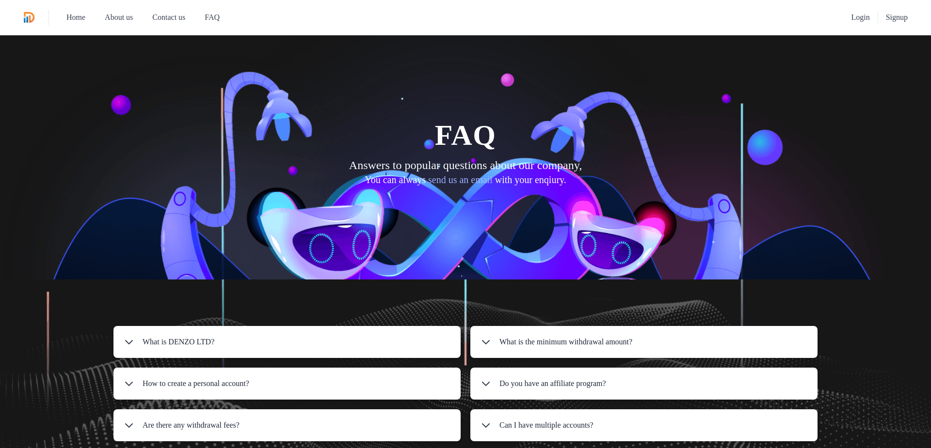 Screenshot for denzo.online - 0