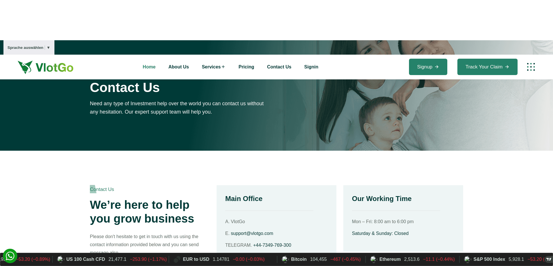 Screenshot for vlotgo.com - 3