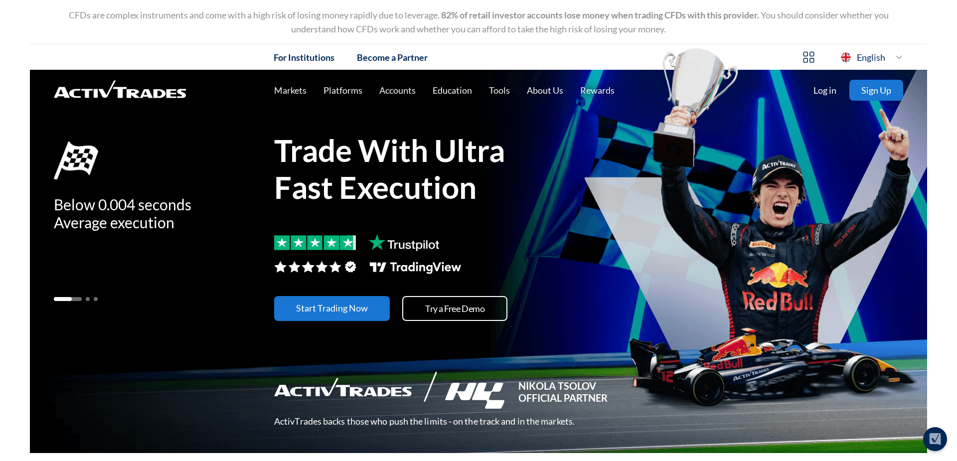 Screenshot for activtrades.bs - 2