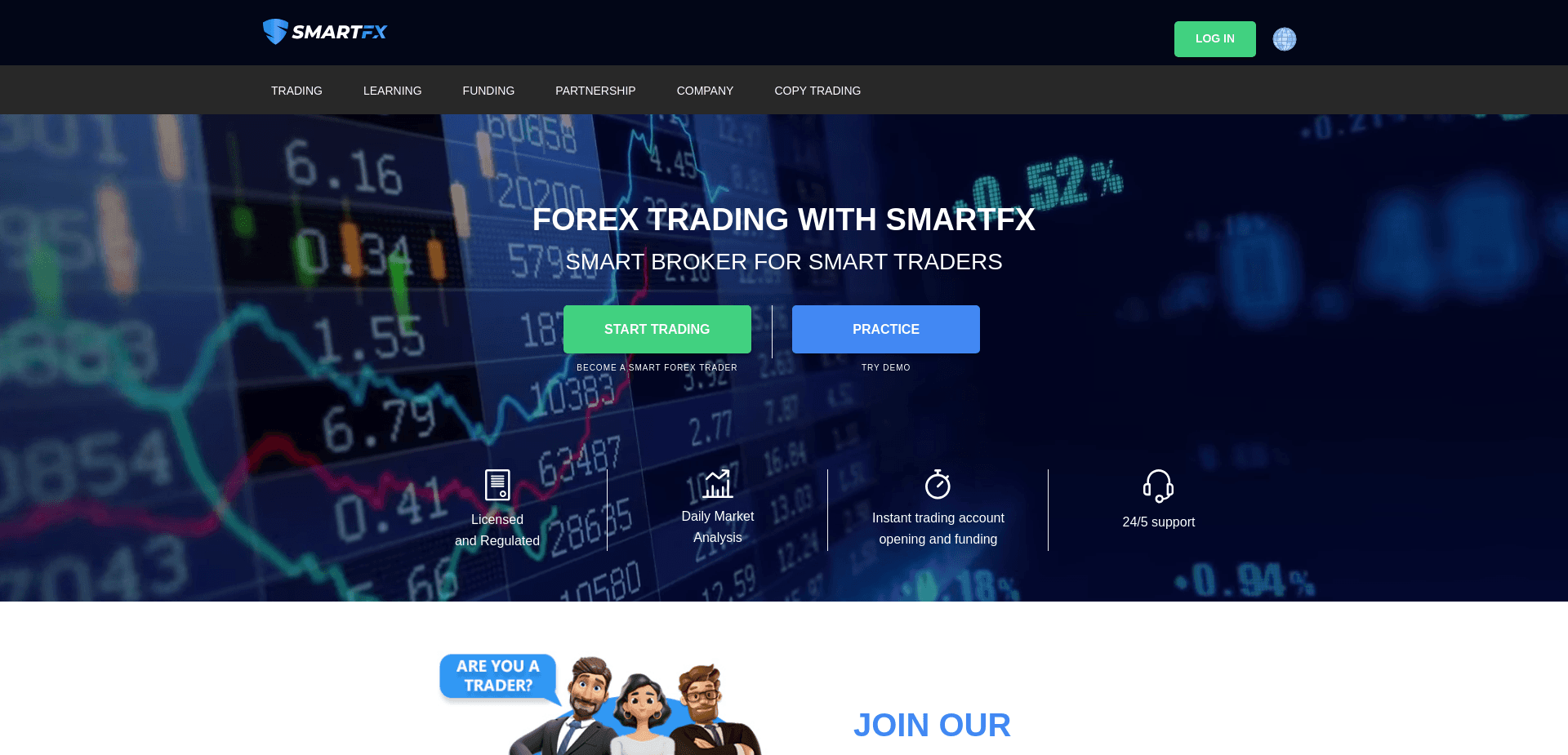 Screenshot for smartfx.com - 3