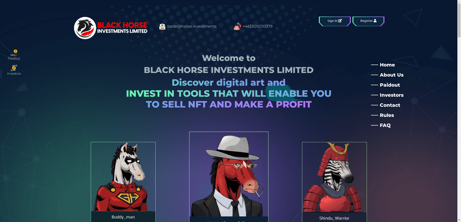Black Horse Investments Limited отзывы и обзор. Развод, лохотрон или правда. Только честные и правдивые отзывы на Baxov.Net