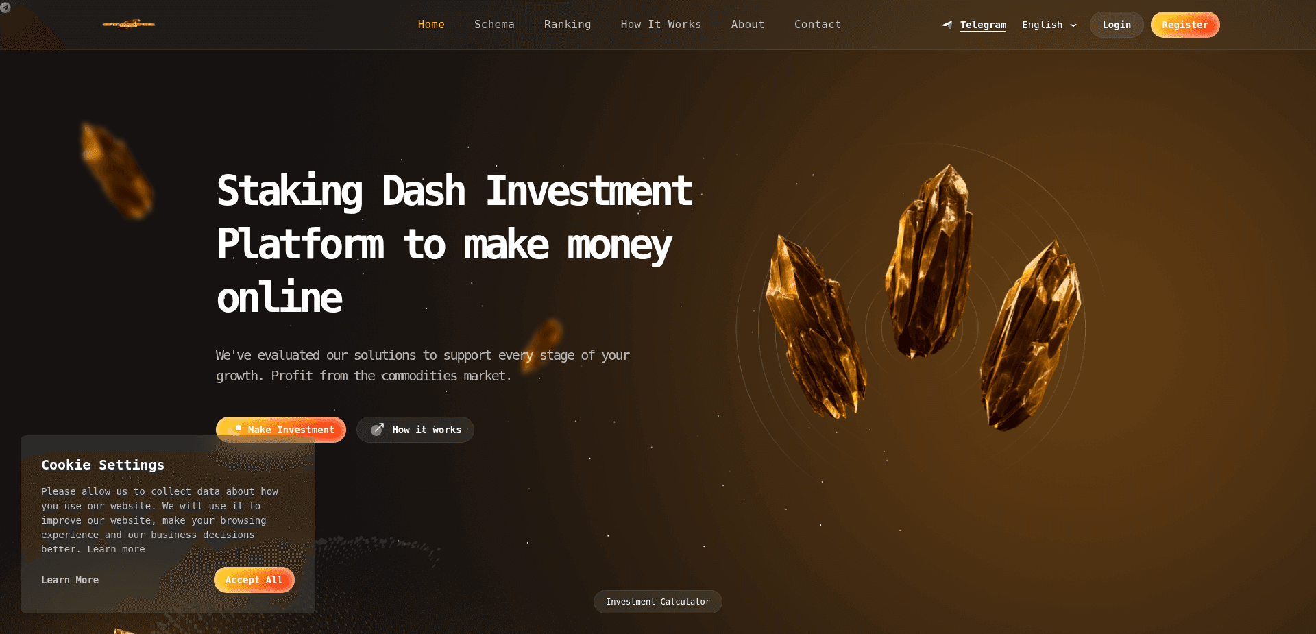 Screenshot for stakingdash.com - 1