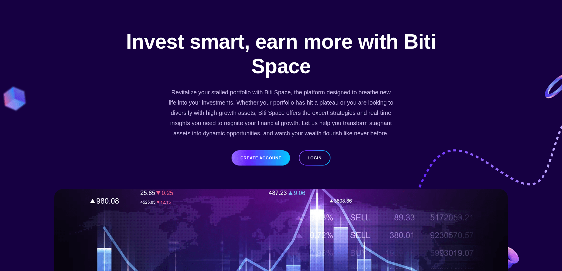 Screenshot for biti.space - 2