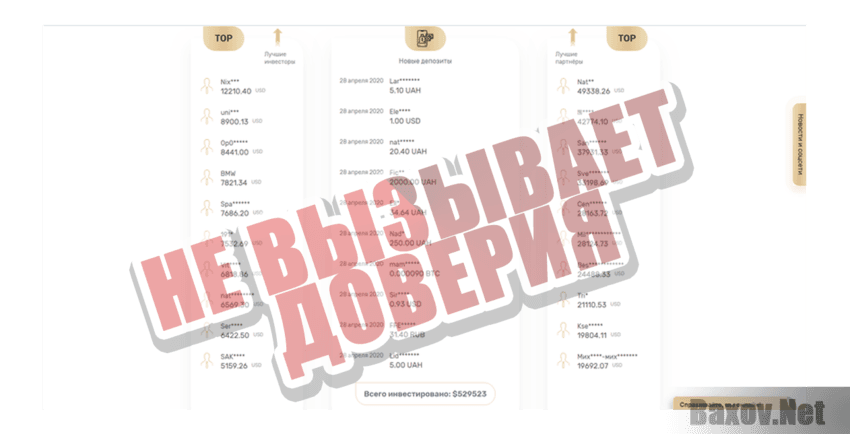 Gold8 Нет доверия