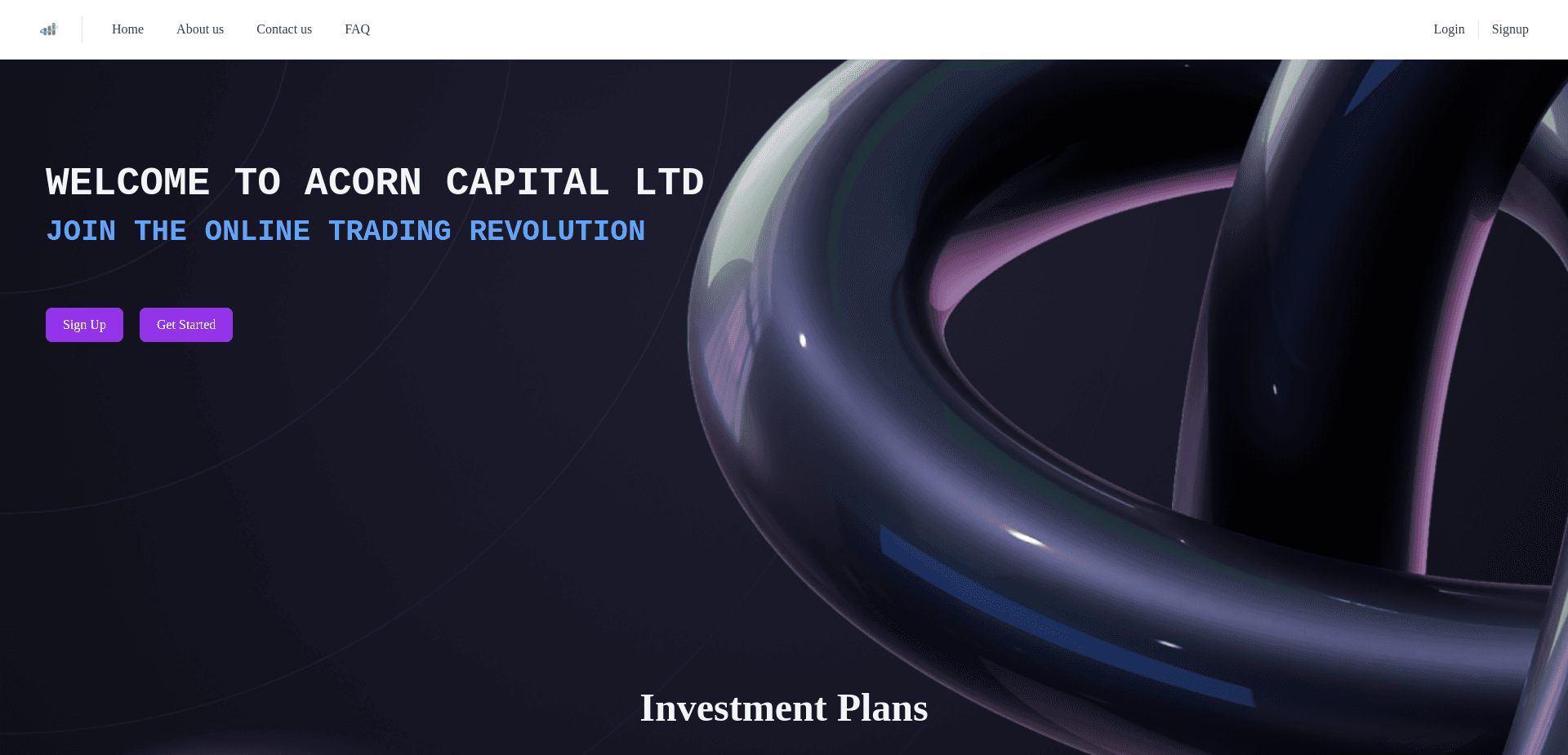 Screenshot for acorncapital.online - 2