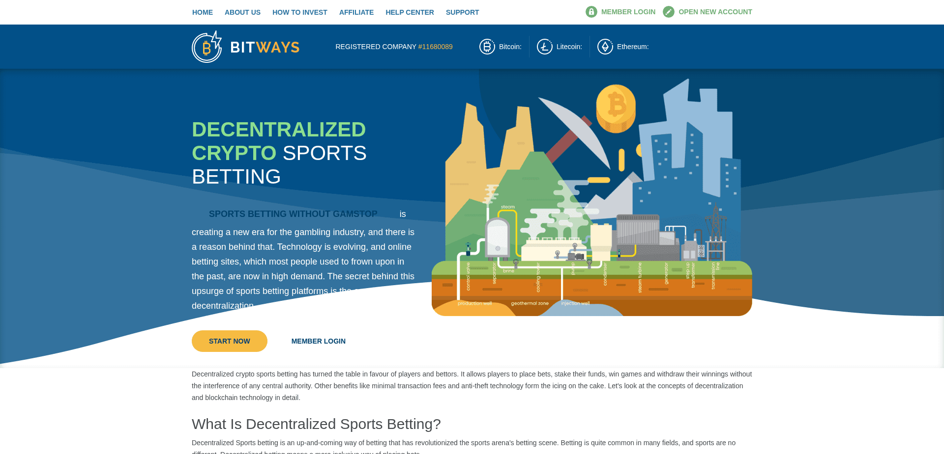 Screenshot for bitways.io - 1