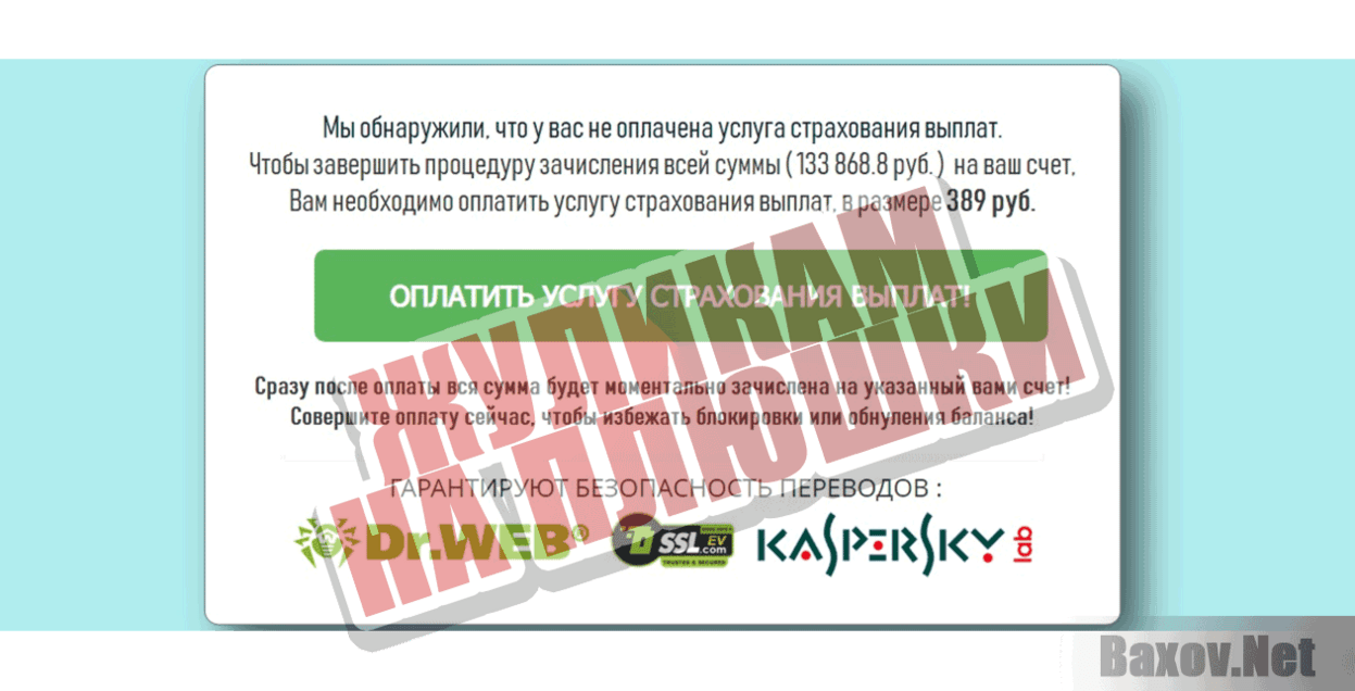 Pay Secure Жуликам на плюшки