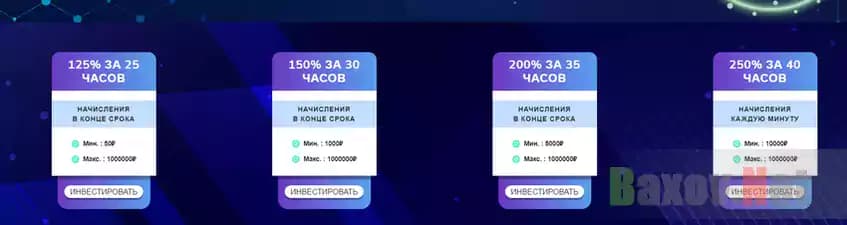 Тарифы мошенников