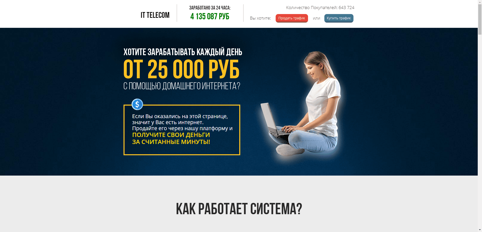 It Telecom отзывы и обзор. Развод, лохотрон или правда. Только честные и правдивые отзывы на Baxov.Net