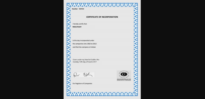 липовый сертификат 