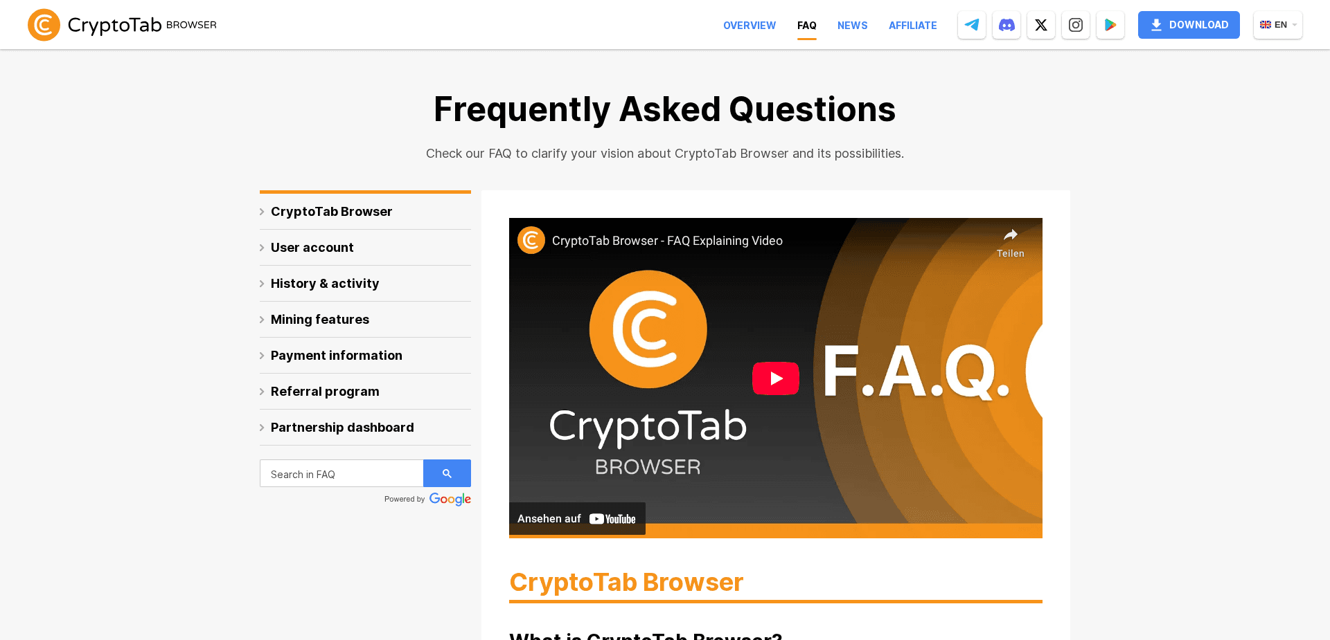Screenshot for cryptobrowser.site - 2