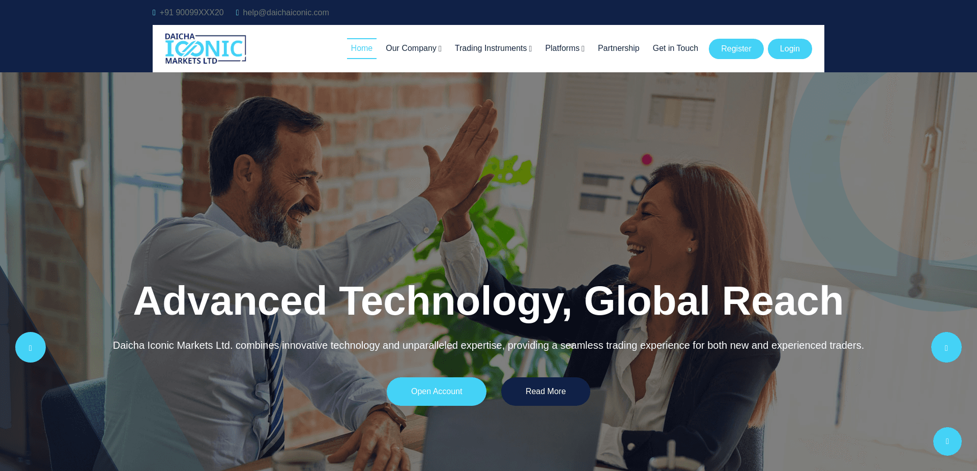 Screenshot for daichaiconic.com - 1