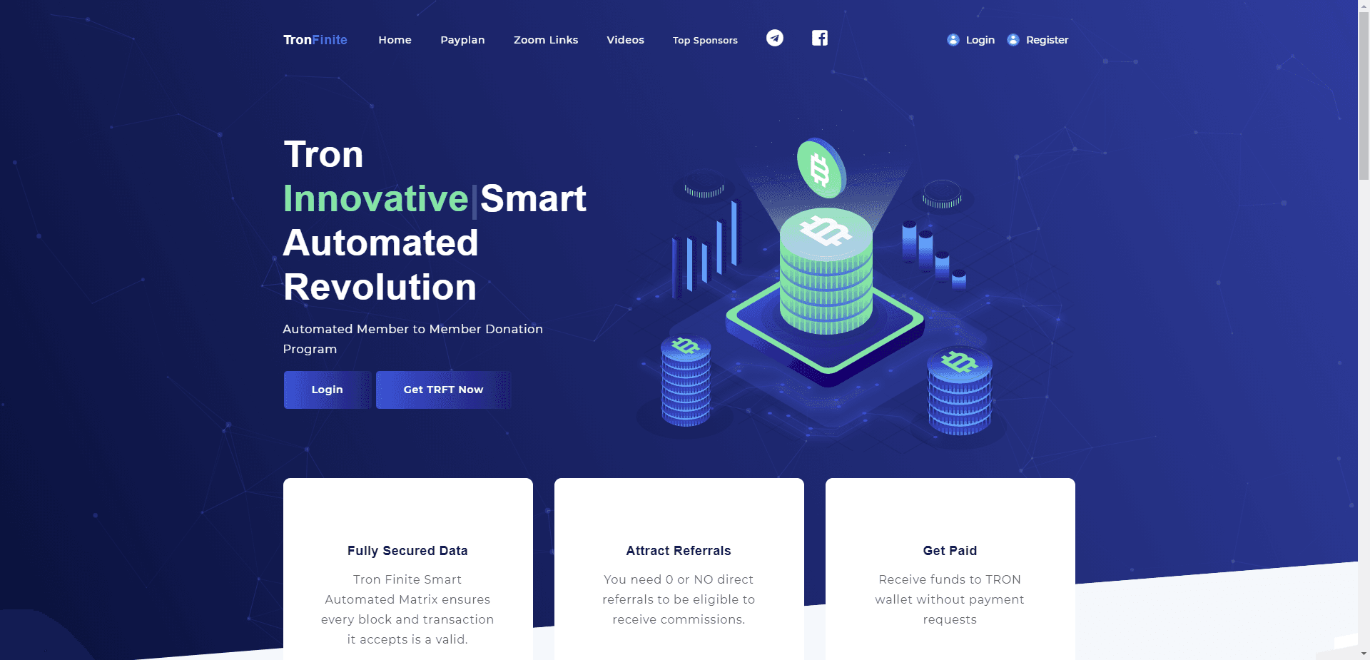 Tron Finite отзывы и обзор. Развод, лохотрон или правда. Только честные и правдивые отзывы на Baxov.Net