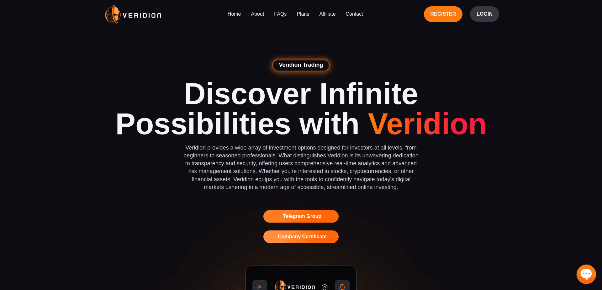 Screenshot for veridion-trading.com - 3