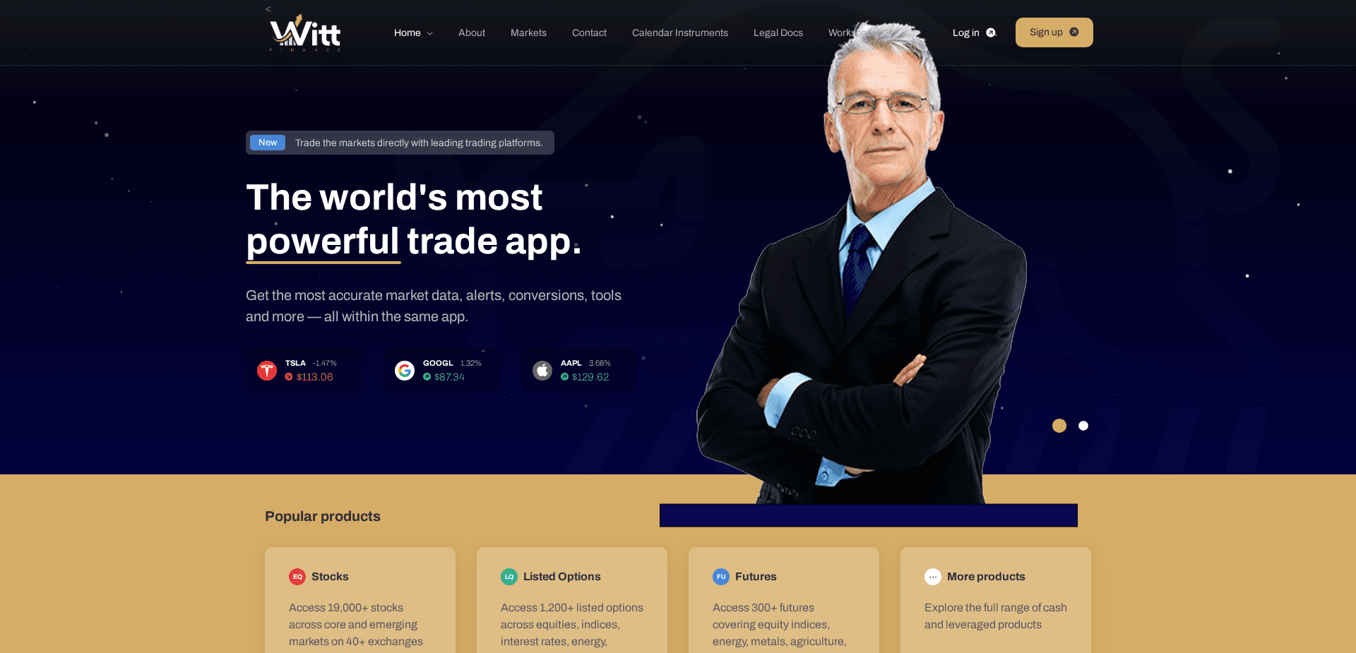 Screenshot for wittfinanceglobal.com - 3