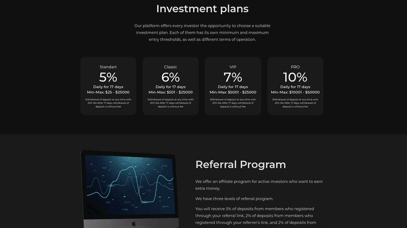 обзор платформы Stonks Trading - инвестиционный план