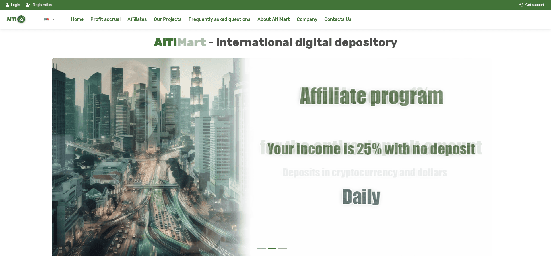 Screenshot for aitimart.org - 2
