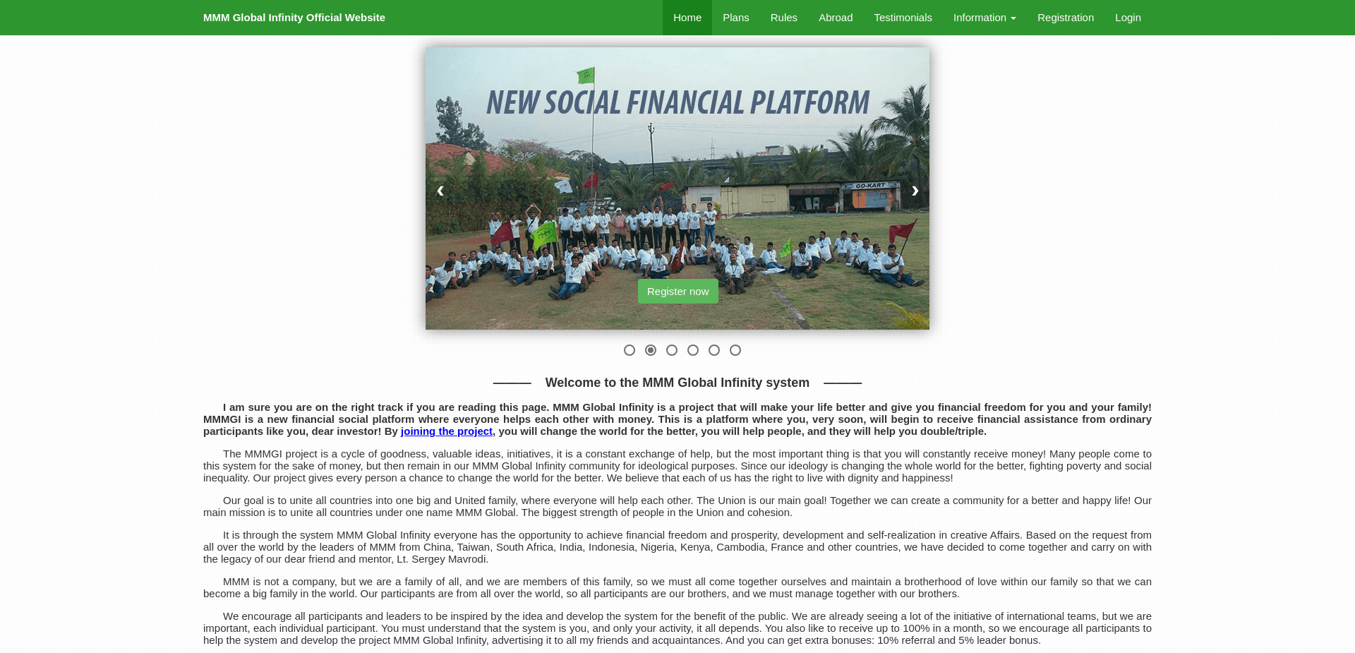 Screenshot for mmmgi.com - 1