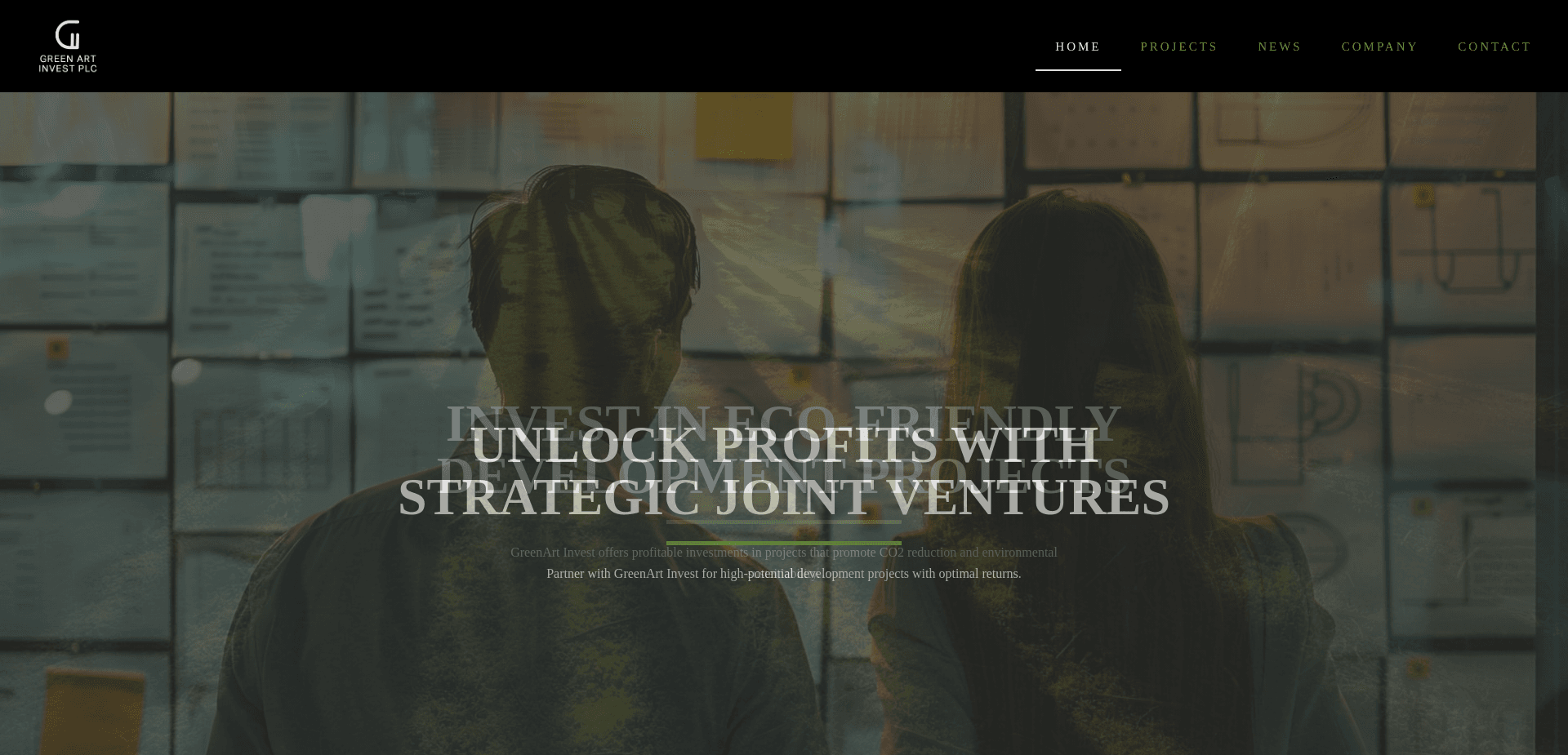 Screenshot for greenart-invest.com - 2