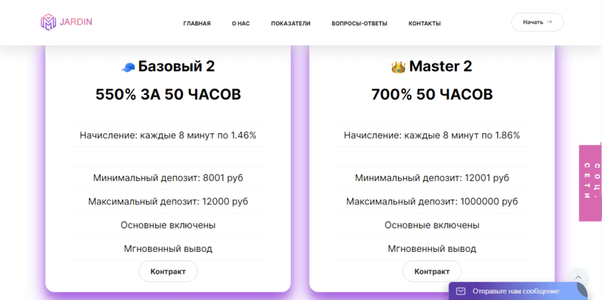 предложение мошенников инвестировать