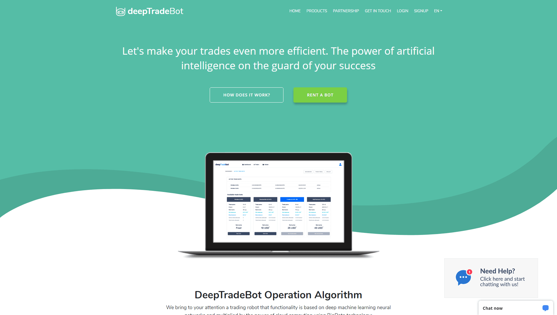 Deeptradebot - trade successfully with the ai bot - вся подробная информация о проекте
