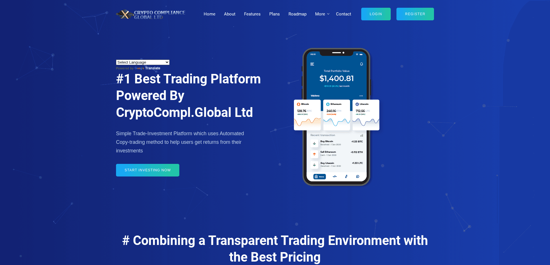 Хайп Cryptocompl Global Ltd отзывы и обзор. Развод, лохотрон или правда. Только честные и правдивые отзывы.