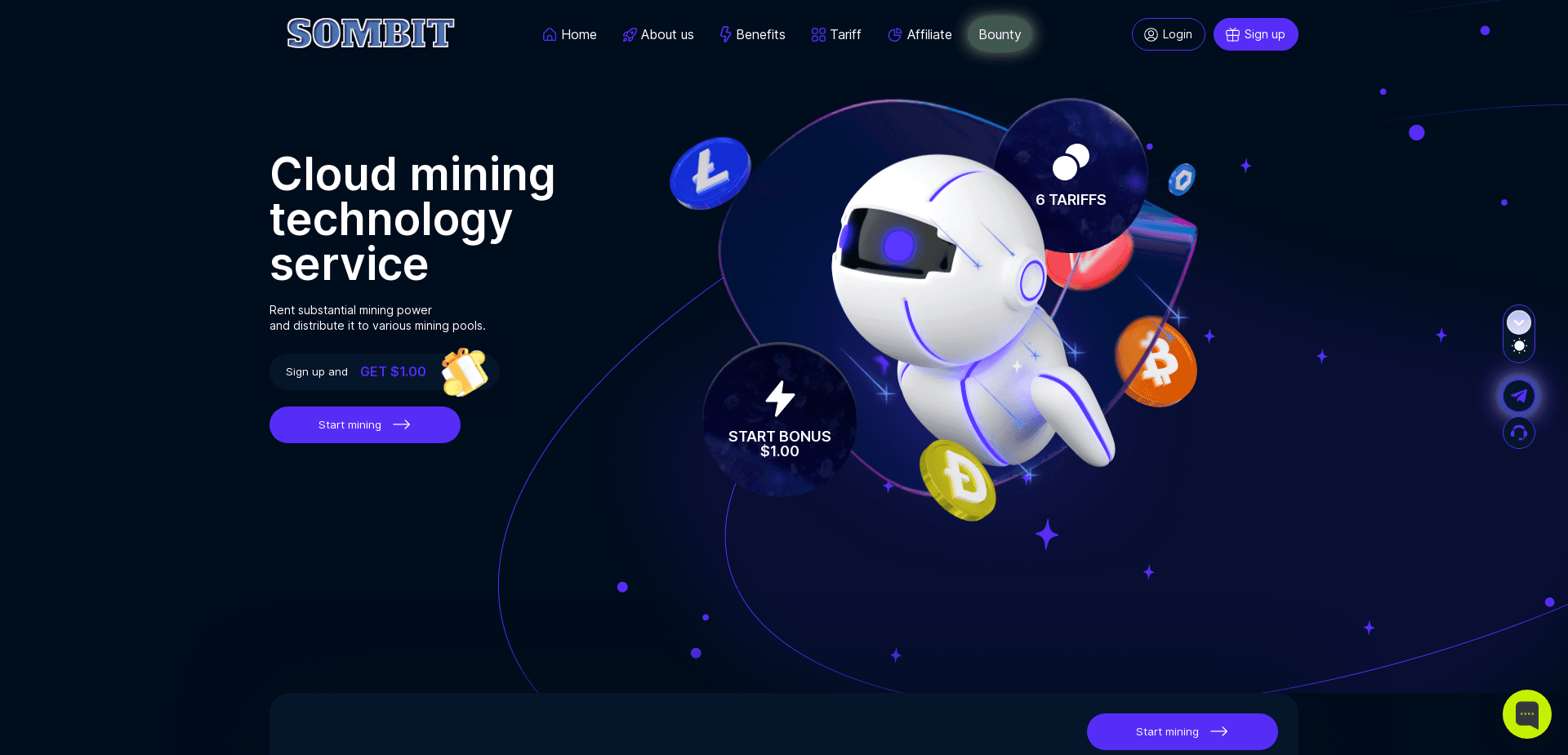 Screenshot for sombit.biz - 0