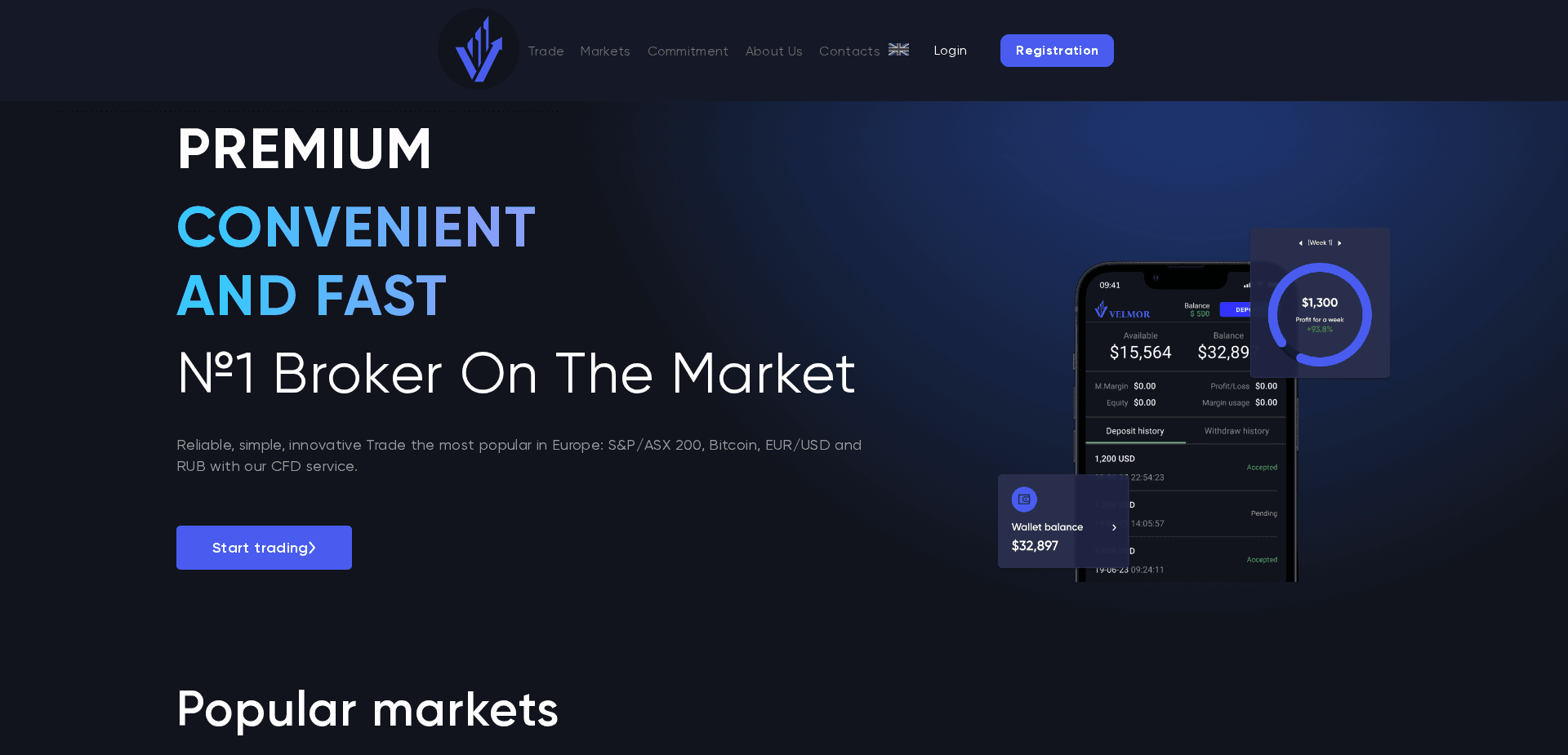 Screenshot for velmor.pro - 0