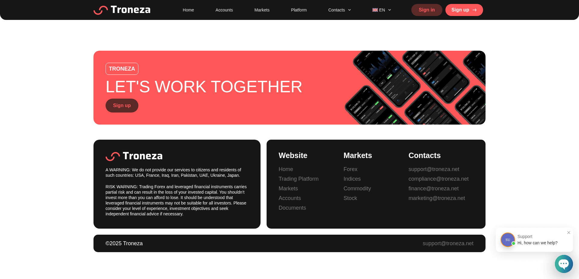 Screenshot for troneza.net - 0