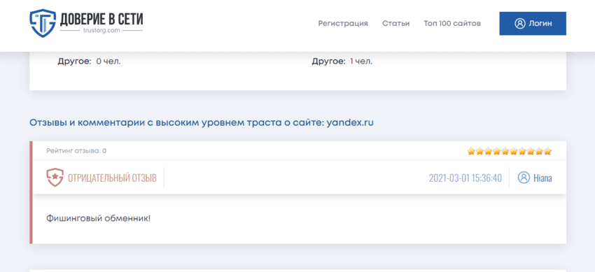 отзывы о лохотроне в сети 