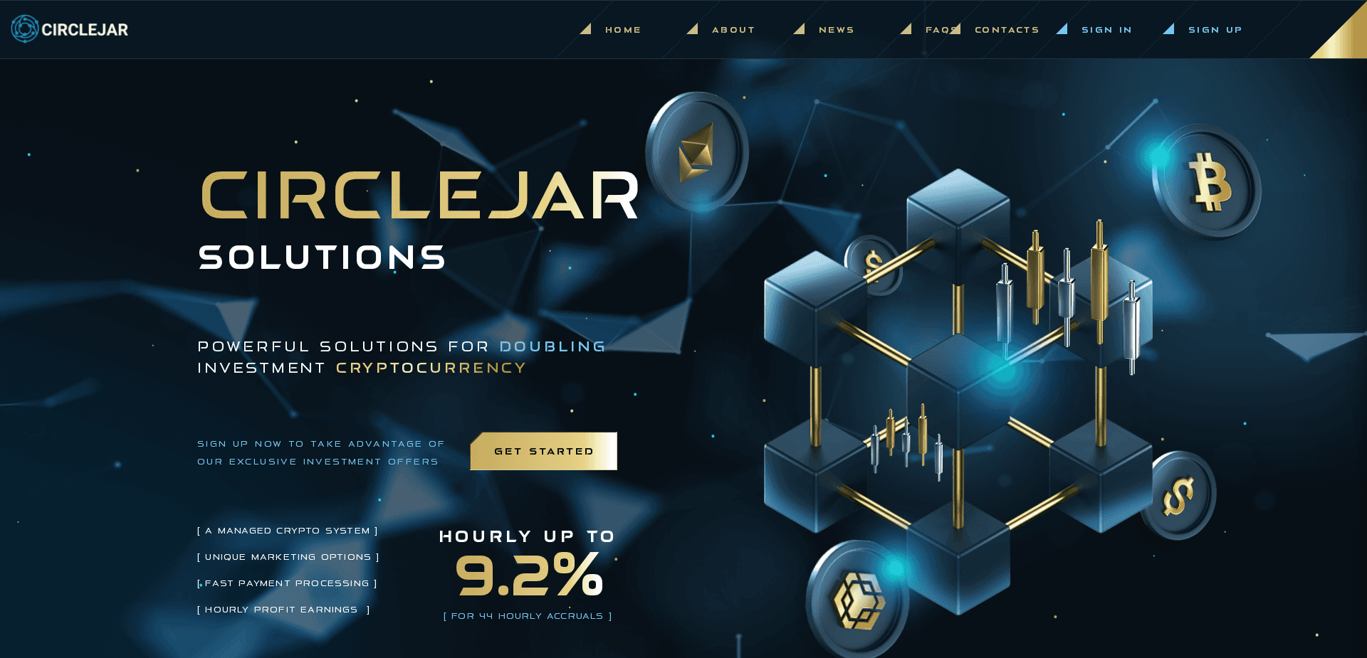 Screenshot for circlejar.top - 0