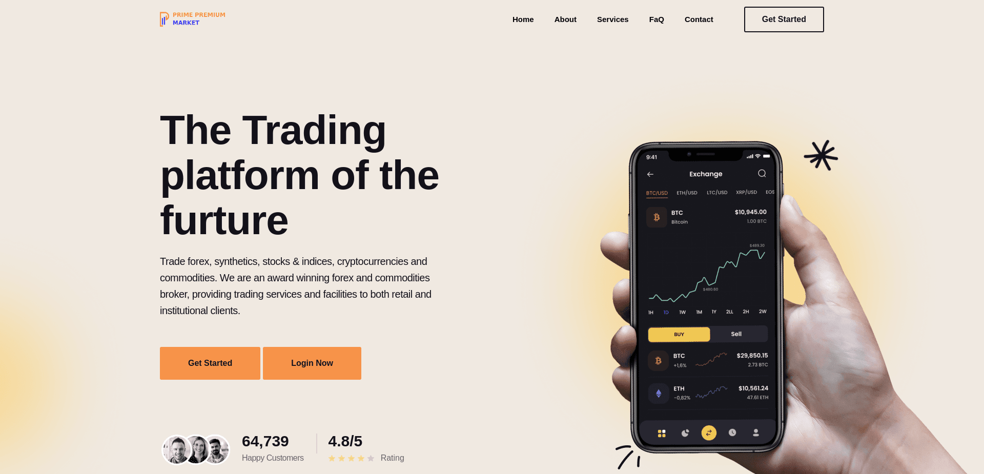 Screenshot for primepremiummarket.com - 2