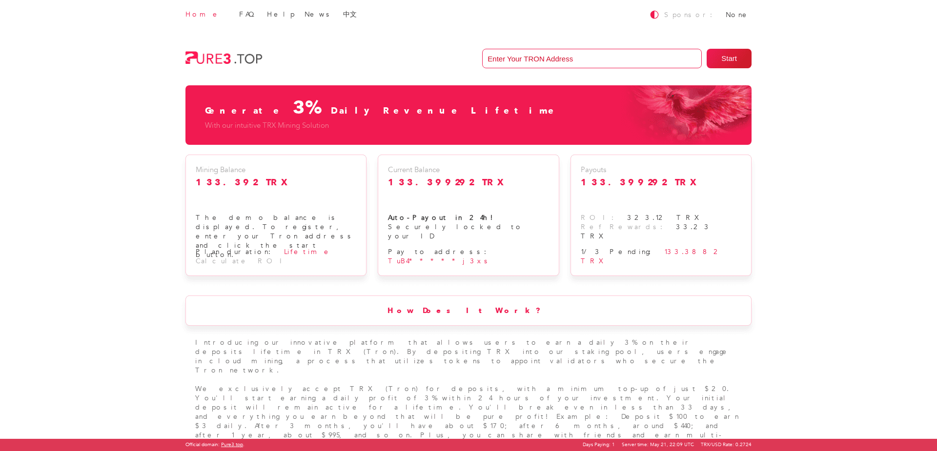 Screenshot for pure3.io - 1