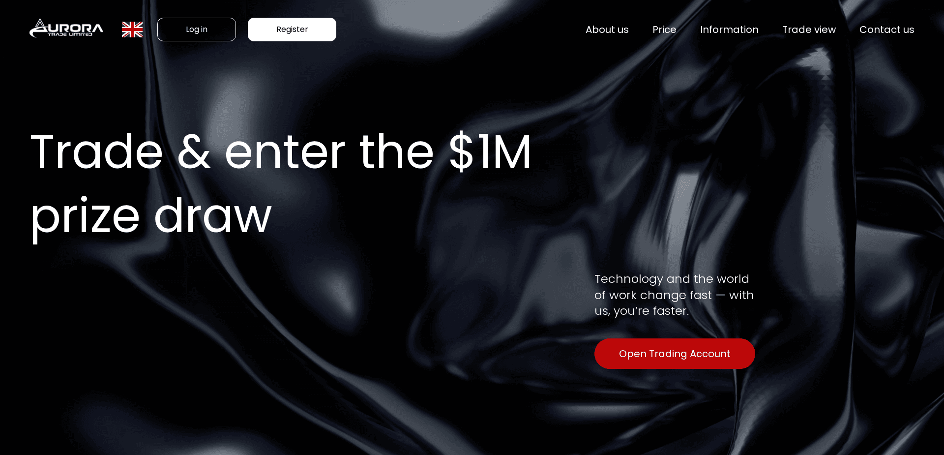 Screenshot for aurora-trade.io - 0