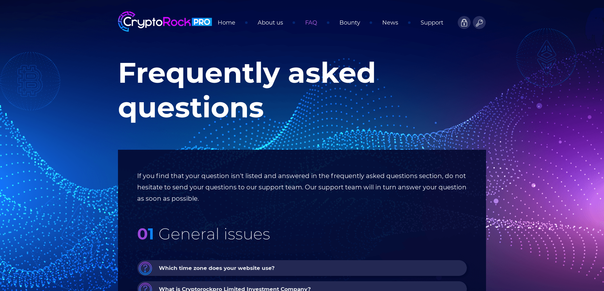 Screenshot for cryptorockpro.com - 2