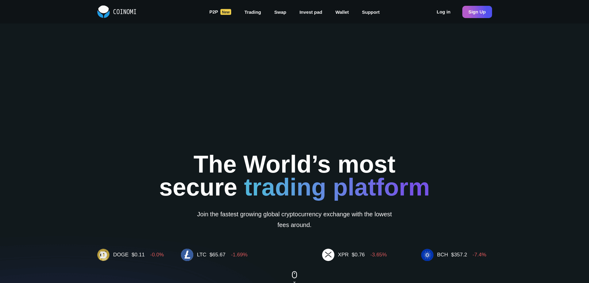 Screenshot for coinomi.su - 0