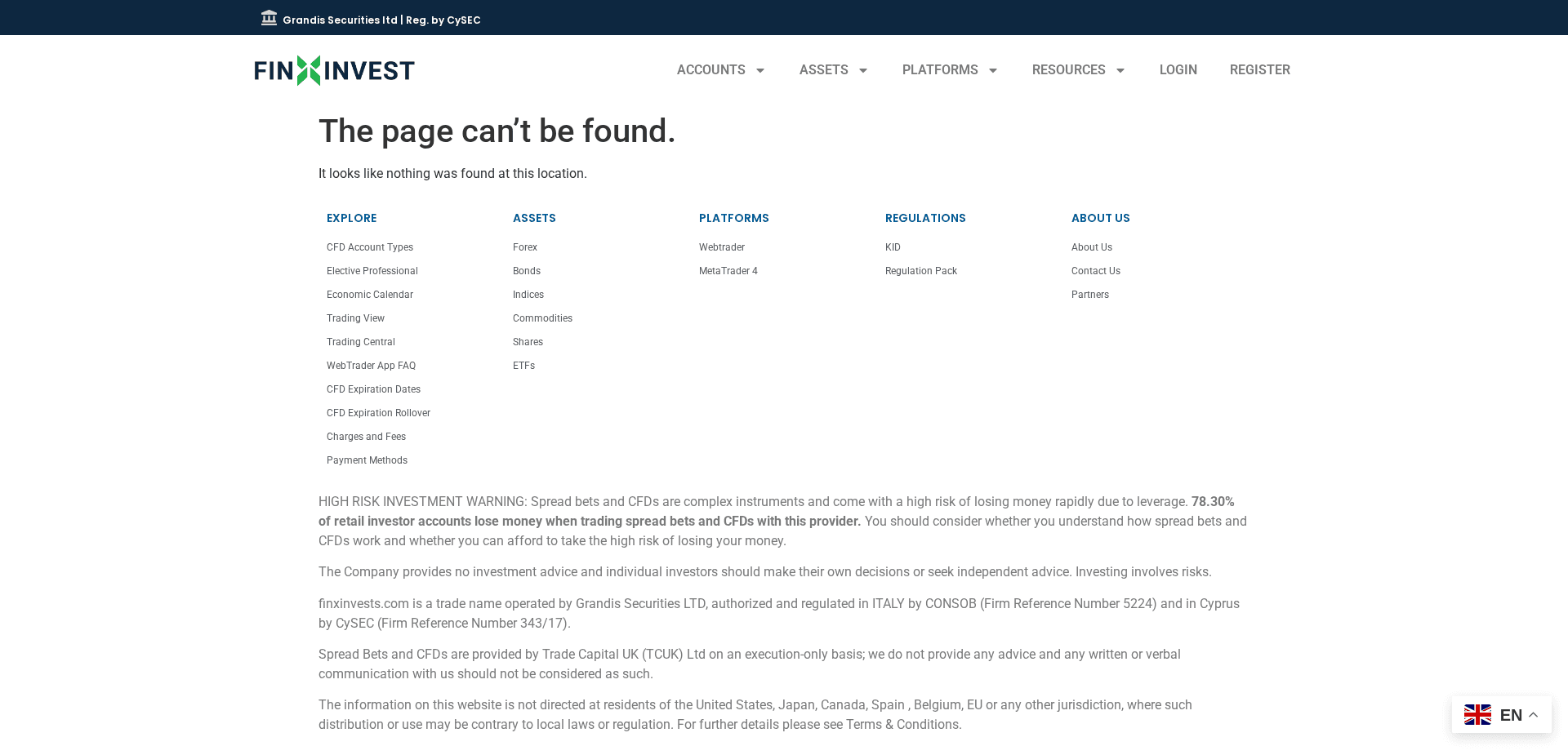 Screenshot for finxinvests.com - 1